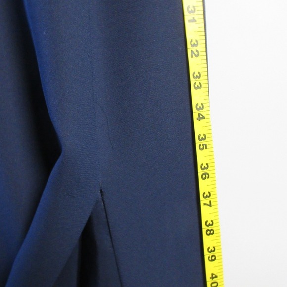 Ever Beauty Formal Maxi Dress 8 Blue Bow Romantic Evening Gown Vtg y2k 478 - Picture 8 of 12